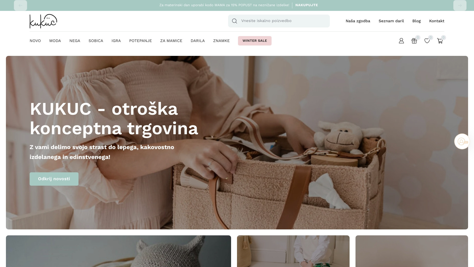 Kukuc otroška trgovina